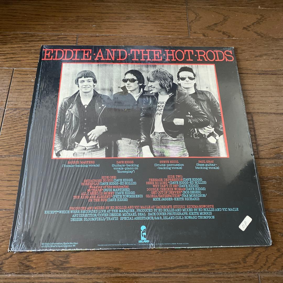Eddie and the Hot Rods／Teenage 〜LP レコード