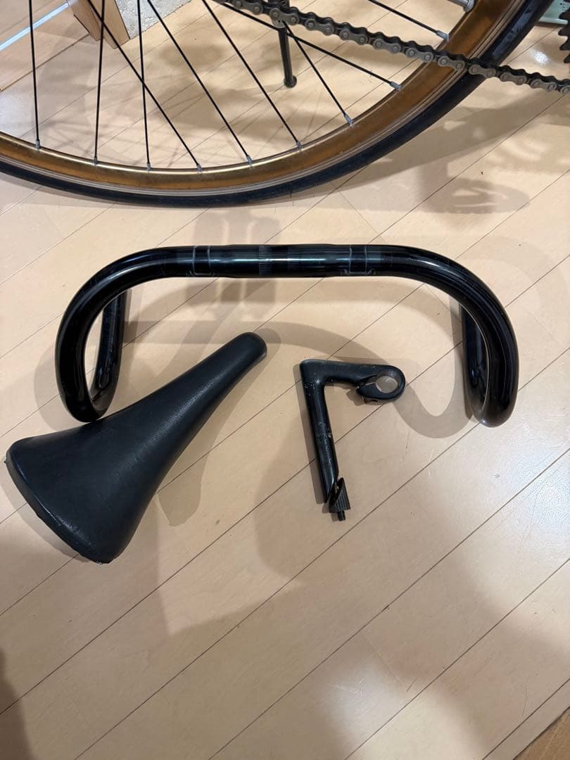 FUJI FEATHER ピストバイク ダークブルー 700C