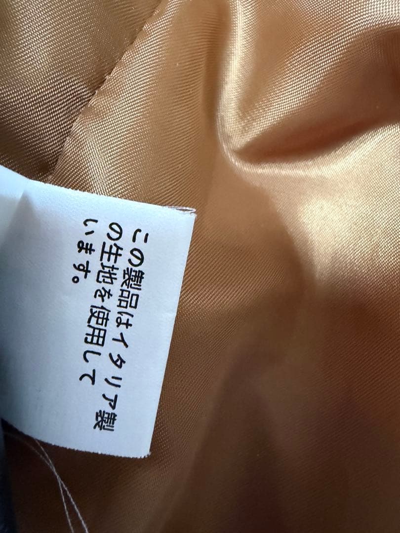 Kumiko Koga メンズレザー薄手ジャケット　本革　羊革
