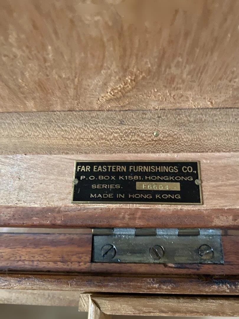 PTR FAR EASTERN FURNISHINGS CO ビンテージ