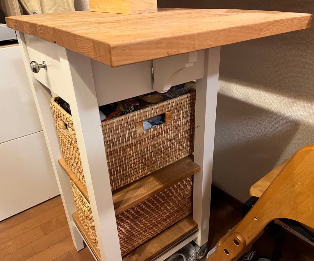IKEA キッチンワゴン　作業台
