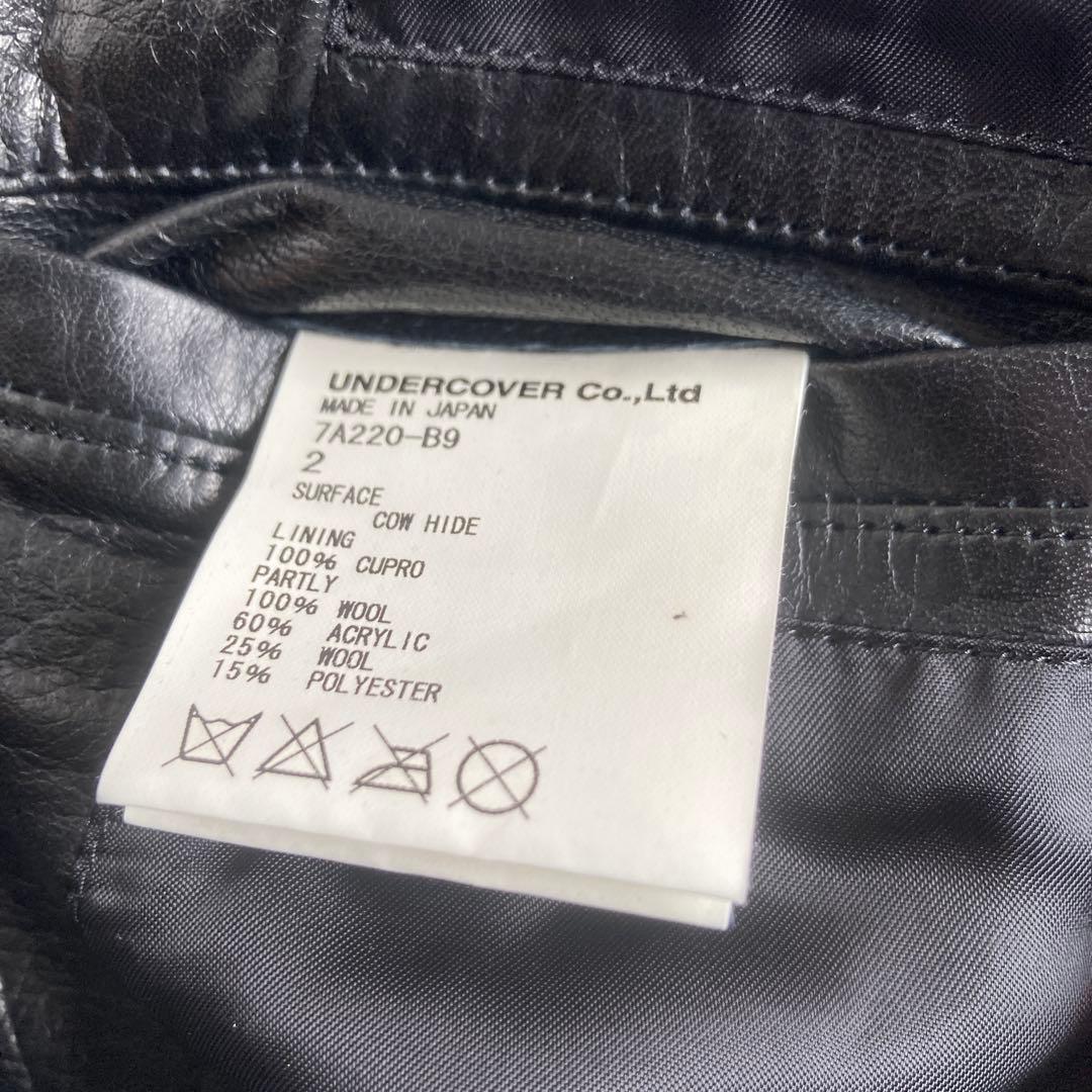 【最終価格】アンダーカバー レザーライダース
