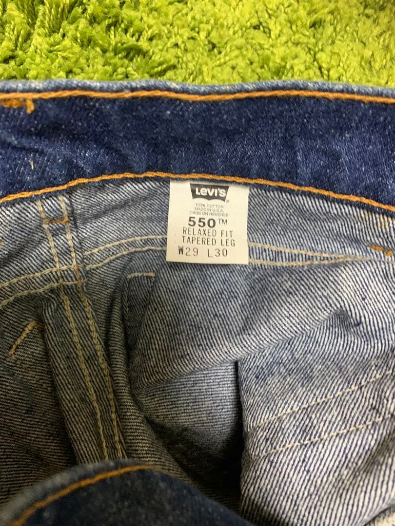 Levi's 550 リラックスフィット デニムパンツ 29x30