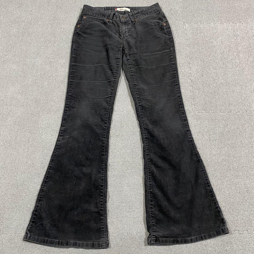 パンツ 00s archive Levi's corduroy flare denim
