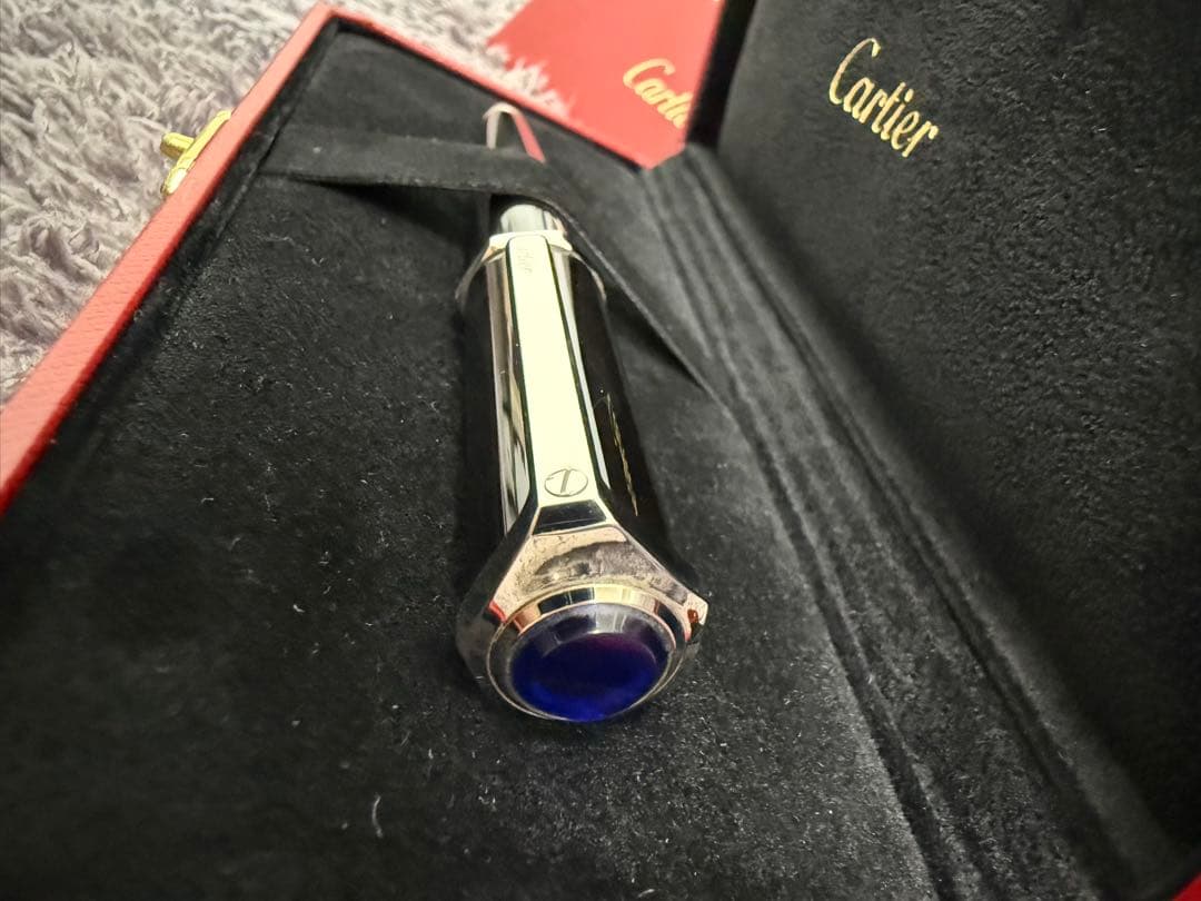 【超美品・付属品有り】カルティエ Cartier サントス デュモン ボールペン