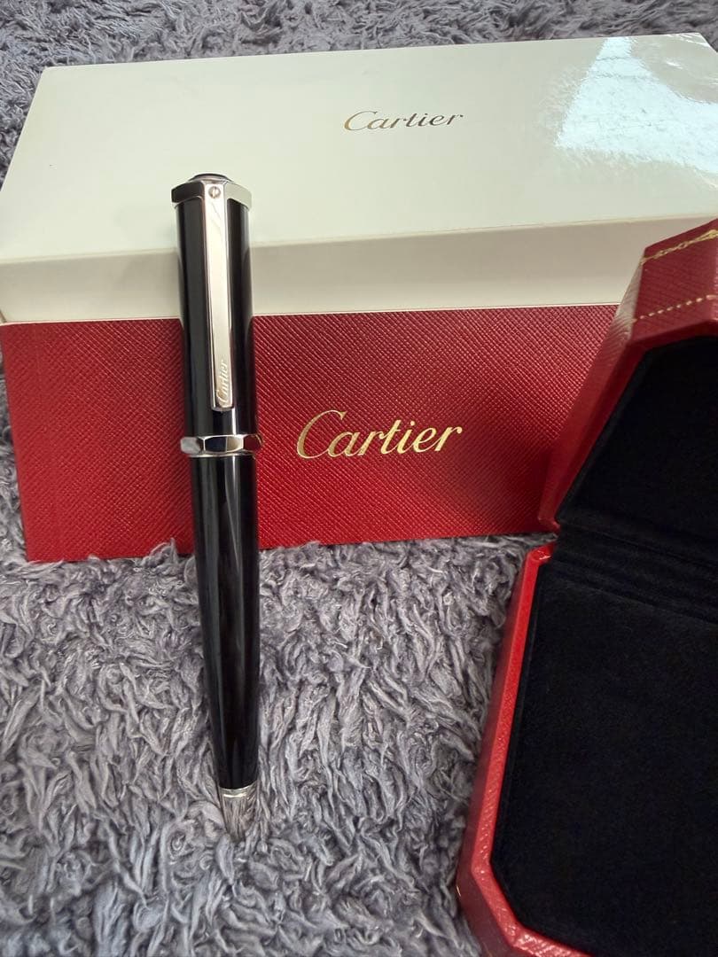 【超美品・付属品有り】カルティエ Cartier サントス デュモン ボールペン