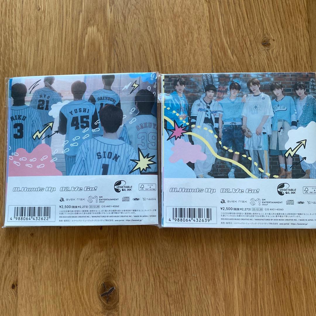 【美品】NCT WISH hands up CD