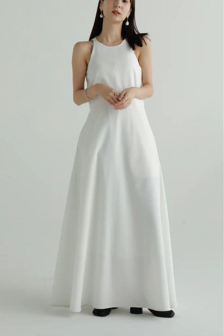 ワンピース Louren american sleeve flare dress
