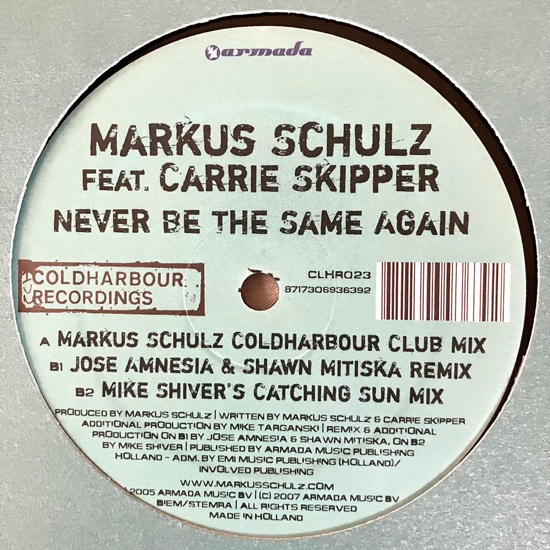 洋楽 Markus Schulz - Never Be The Same Again