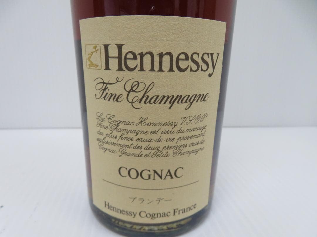 Hennessy　ヘネシー　VSOP　フィーヌ　スリム　グリーン　未開栓　103