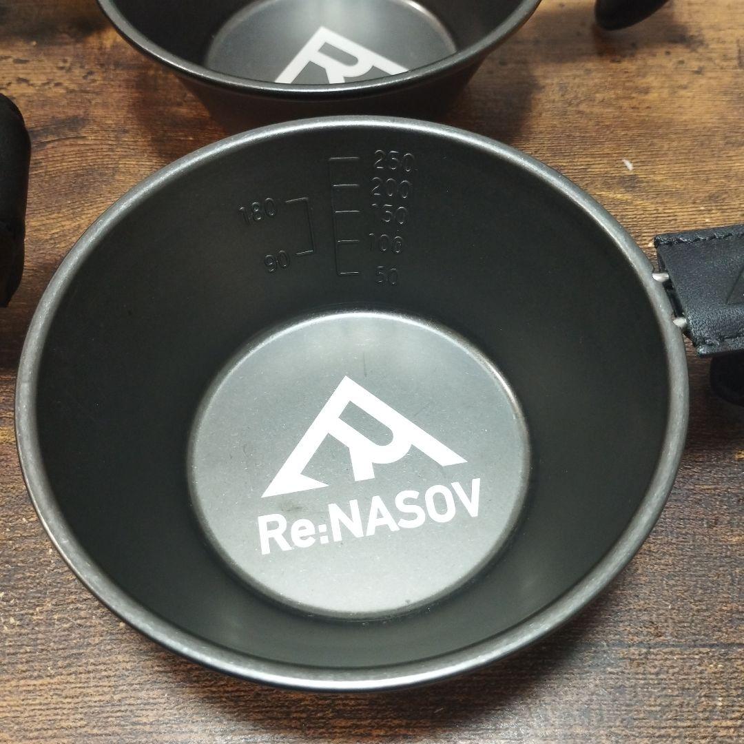Re:NASOV 漆黒のシェラカップ 4個セット