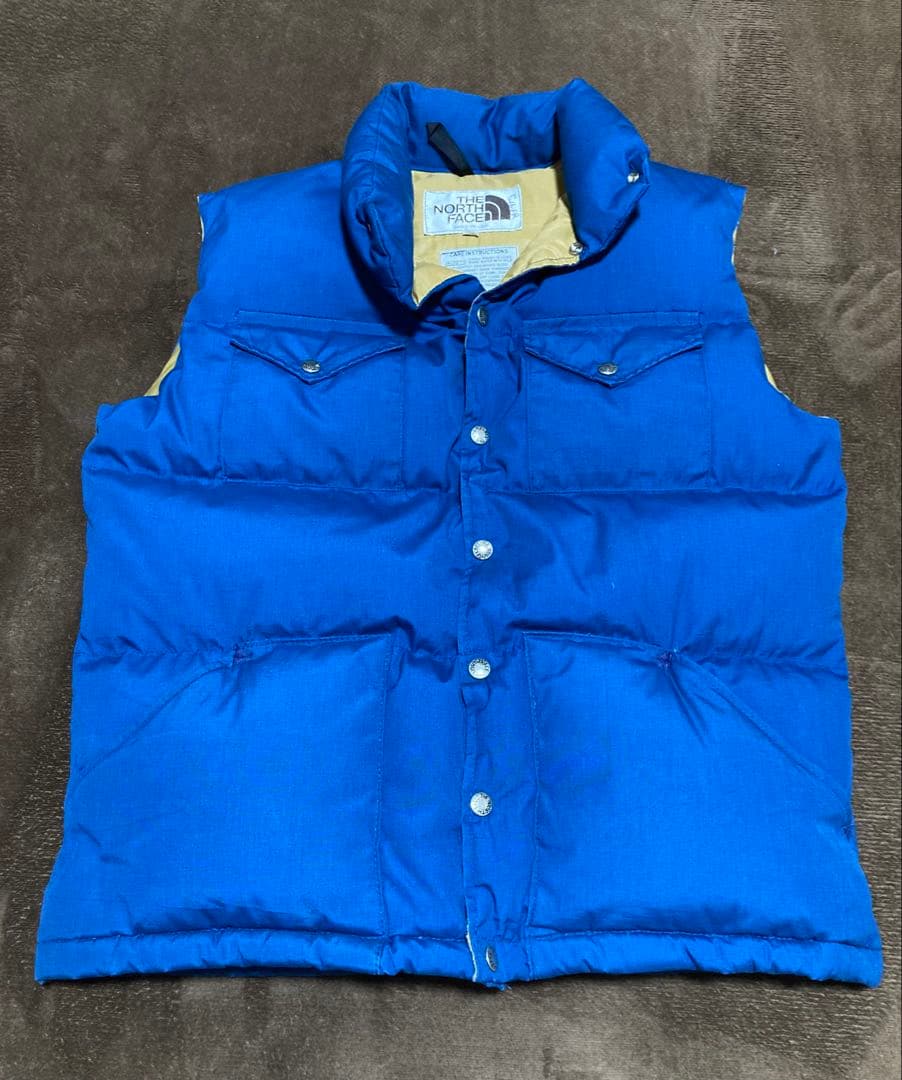 S*3様 70s 80s THE NORTH FACE ダウンベスト 茶タグ