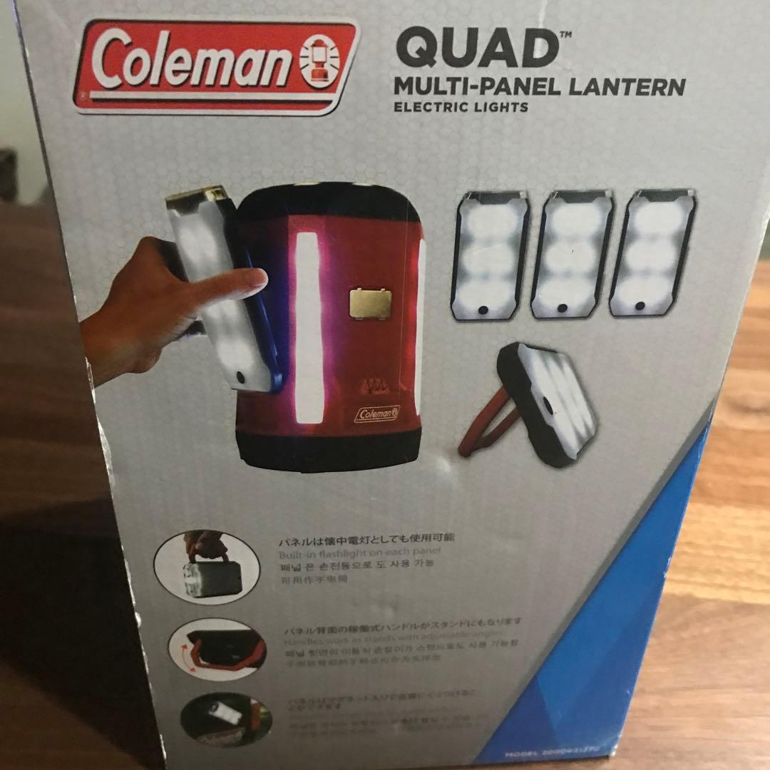 COLEMAN クアッドマルチパネルランタン エレクトリックライト