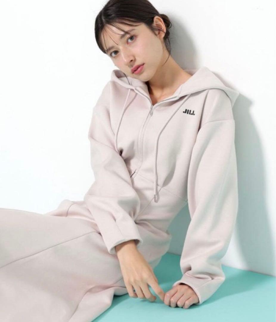JILL by JILL STUART ♡ダイバーフーディー　ロングワンピース