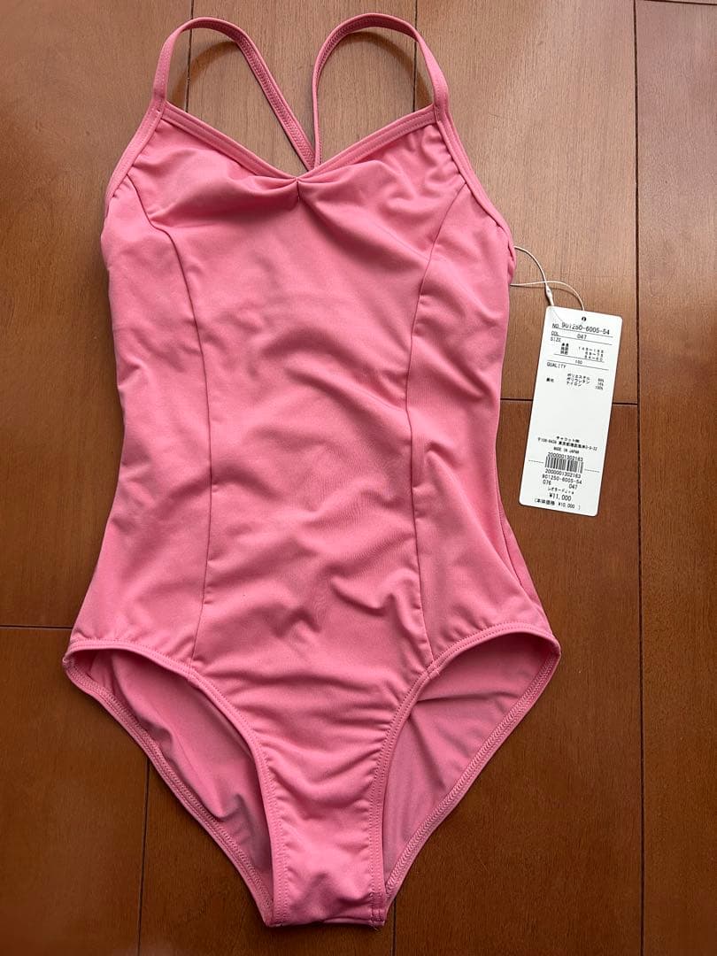 24時間以内配送　新品　チャコット　レオタード　ピンク150cm Chacott