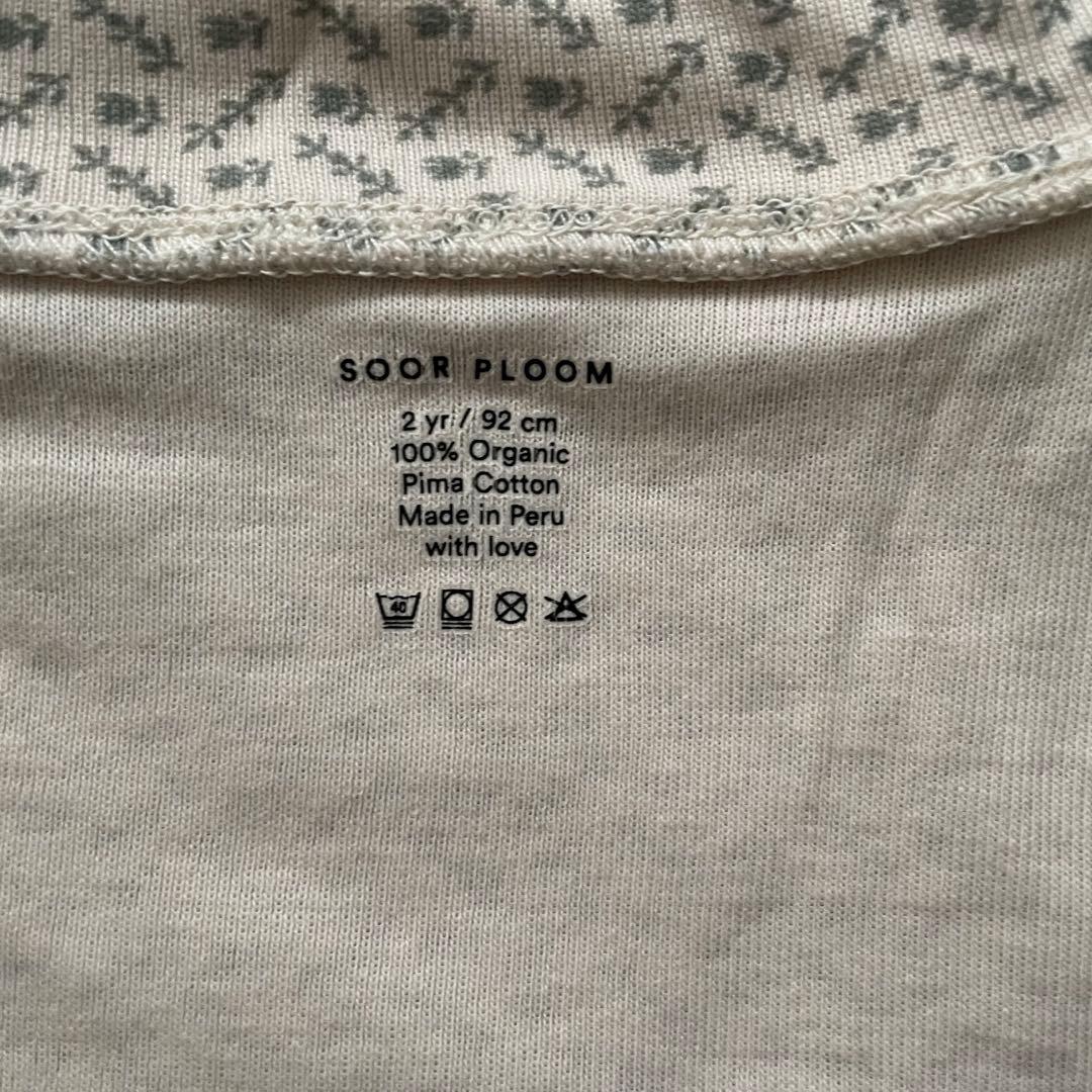 SOOR PLOOM 花柄タートルネック 2Y