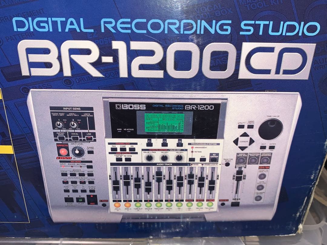希少！　元箱、説明書付き　BOSS BR-1200 デジタル録音スタジオ