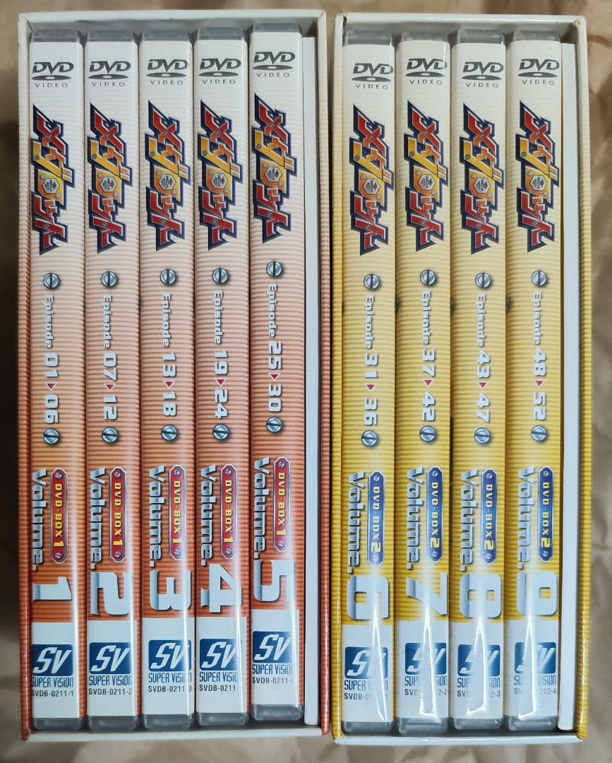 中古　メダロット DVD-BOX1＆2 視聴確認済み