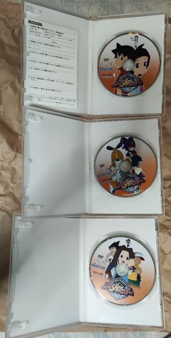 中古　メダロット DVD-BOX1＆2 視聴確認済み