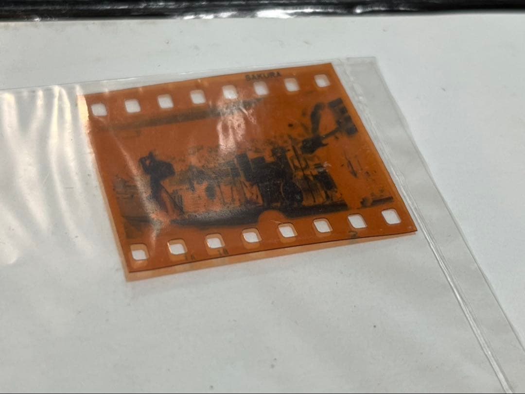 当時物　ディープパープル　ネガフィルムのみ