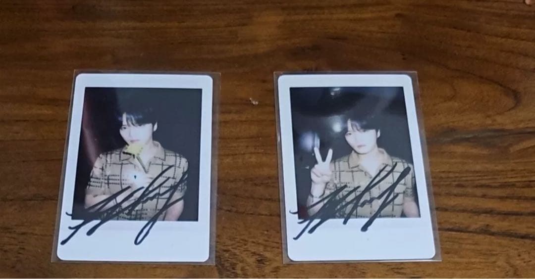 KIM JAEJOONG ジェジュン　中華　7月6日 上海サイン会　チェキ　2枚