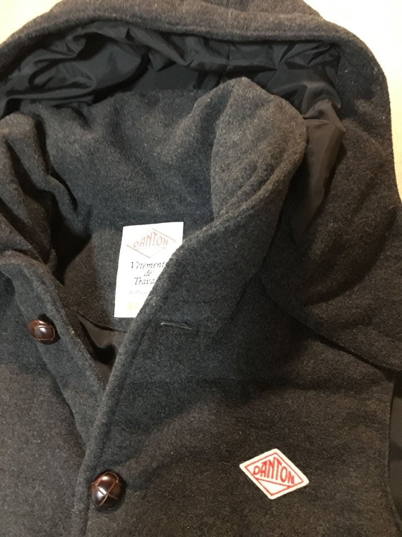 DANTON ×BEAMS ウールモッサダウンベスト