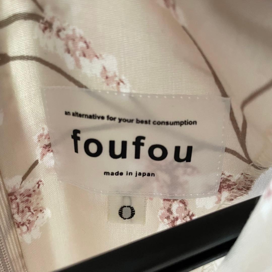 【限定品】foufou はなたば#01 ワンピース 馬酔木 Sサイズ