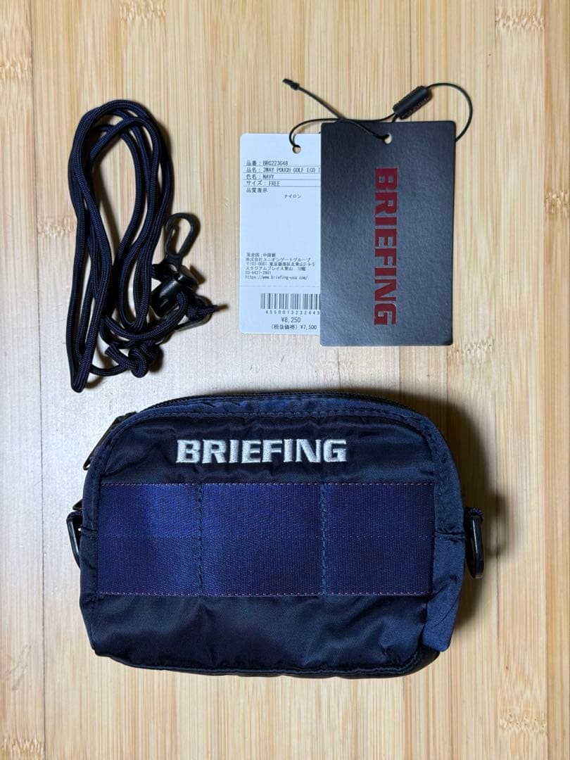 ブリーフィング BRIEFING 3WAY POUCH ECO TWILL