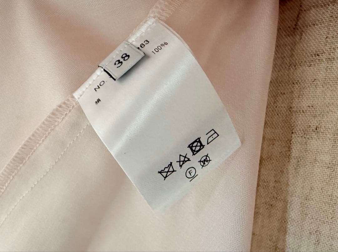 新品ebure 86,900円シルクミニヘリンボーンボリュームスリーブワンピース
