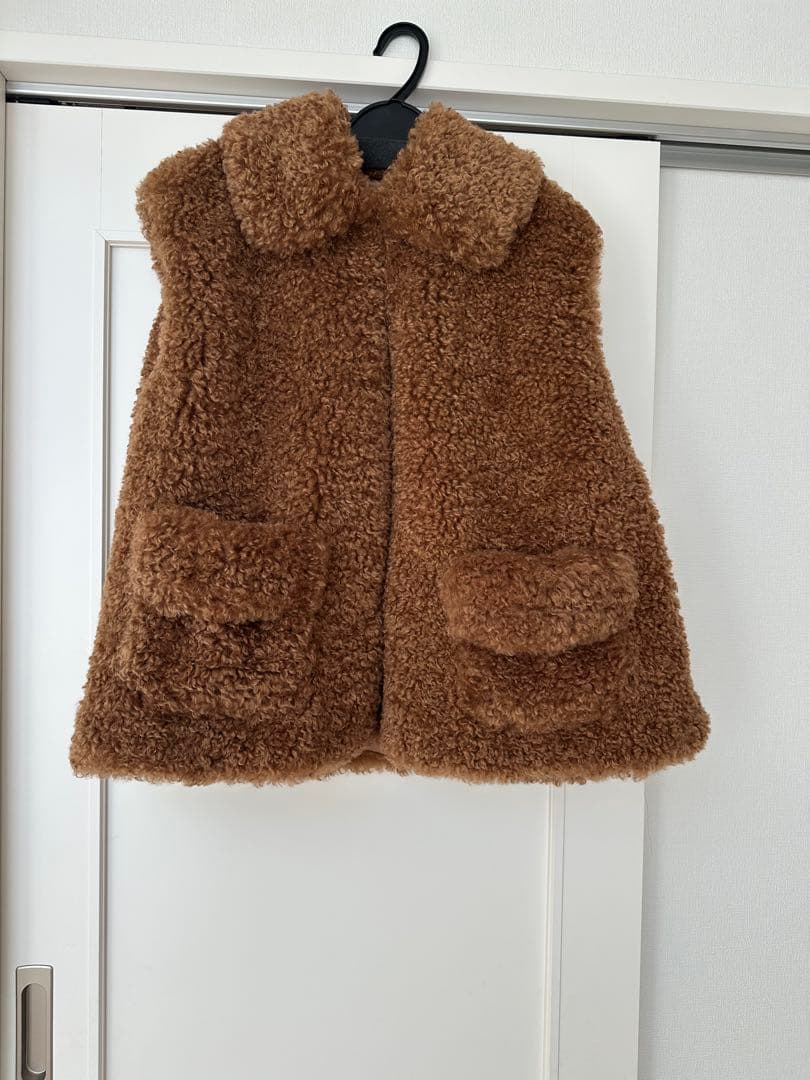 rosymonster ロージーモンスター　bearly boa vest