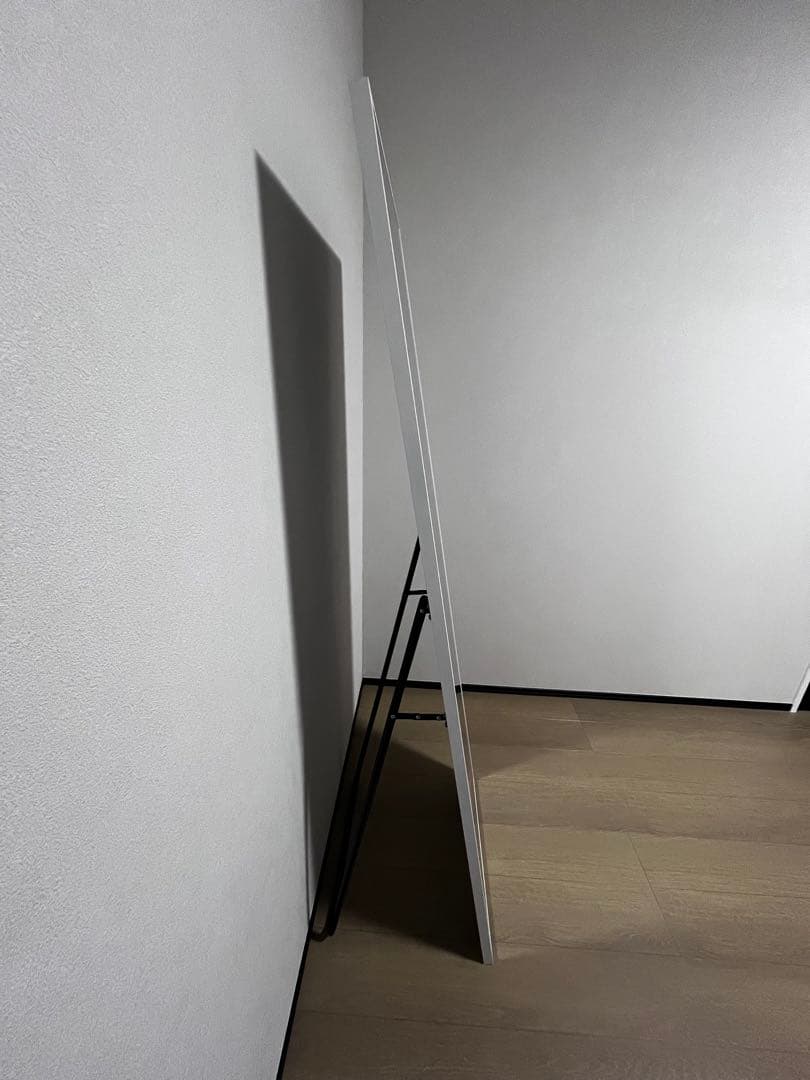 【直接受け渡し希望】ミラホープ ホワイト 姿見鏡 180x80cm