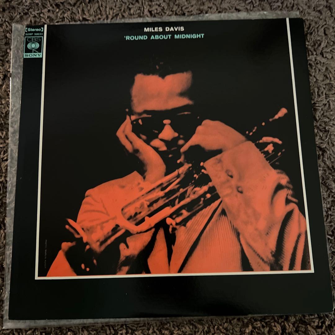 洋楽 MILES DAVIS 'ROUND ABOUT MIDNIGHT LP