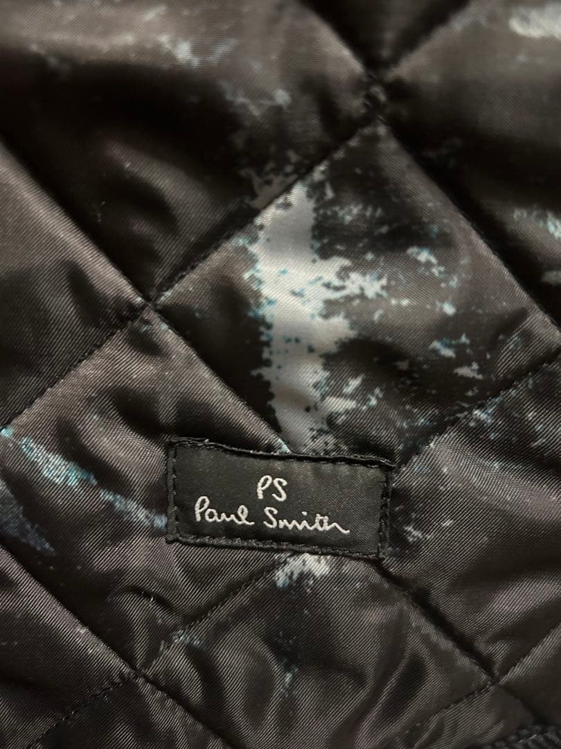 LAVENHAM（ラベンハム）× Paul Smithキルティングベスト黒