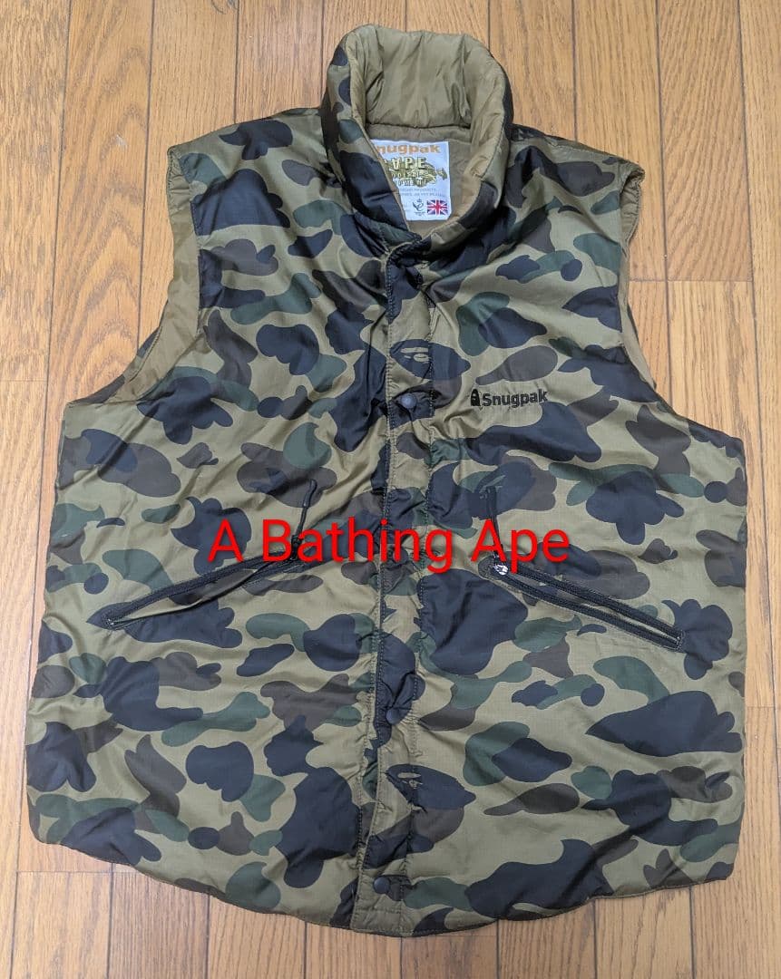s*a様 A Bathing Ape Snugpak B.V.P.E. ダウンベ
