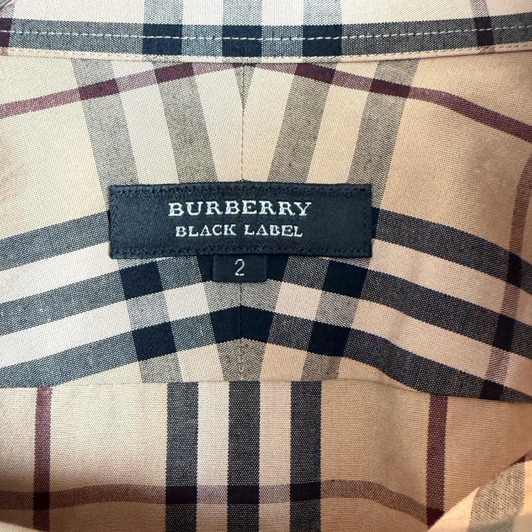 BURBERRY　バーバリー　ブラックレーベル　シャツ　レディース