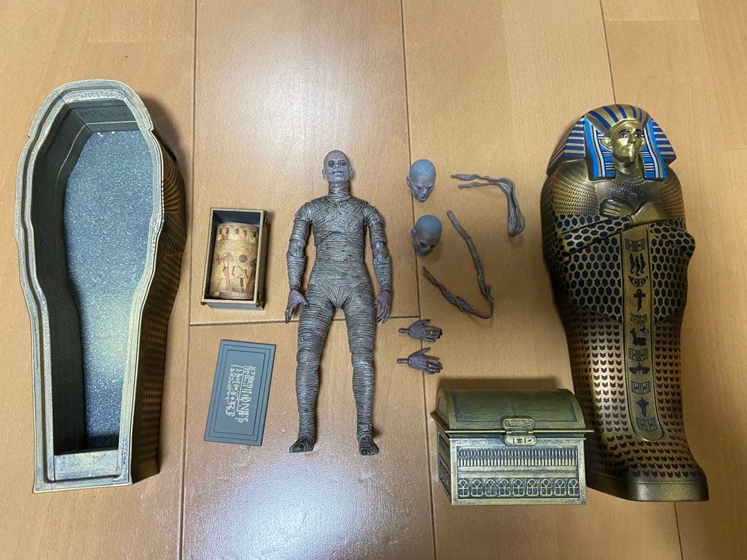 neca ミイラ　カラー　本体&アクセサリーパック　セット　the mummy