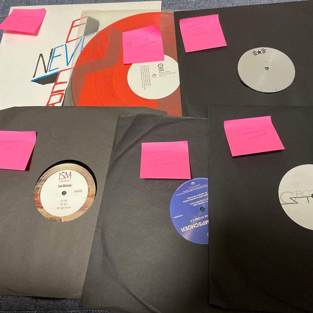 Tech house中心未使用レコード30枚 E