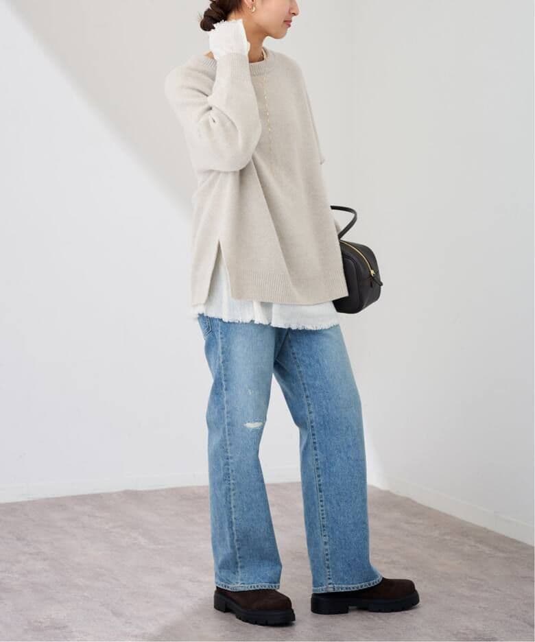 25ss/未使用/FRAMeWORK/楊柳ヘンリーブラウス
