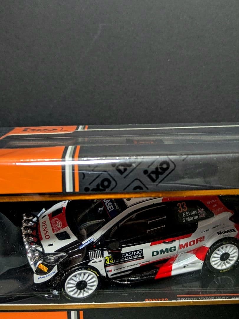 ixo ヤリスWRC 2021モンテカルロ ＃33 1/43未開封品