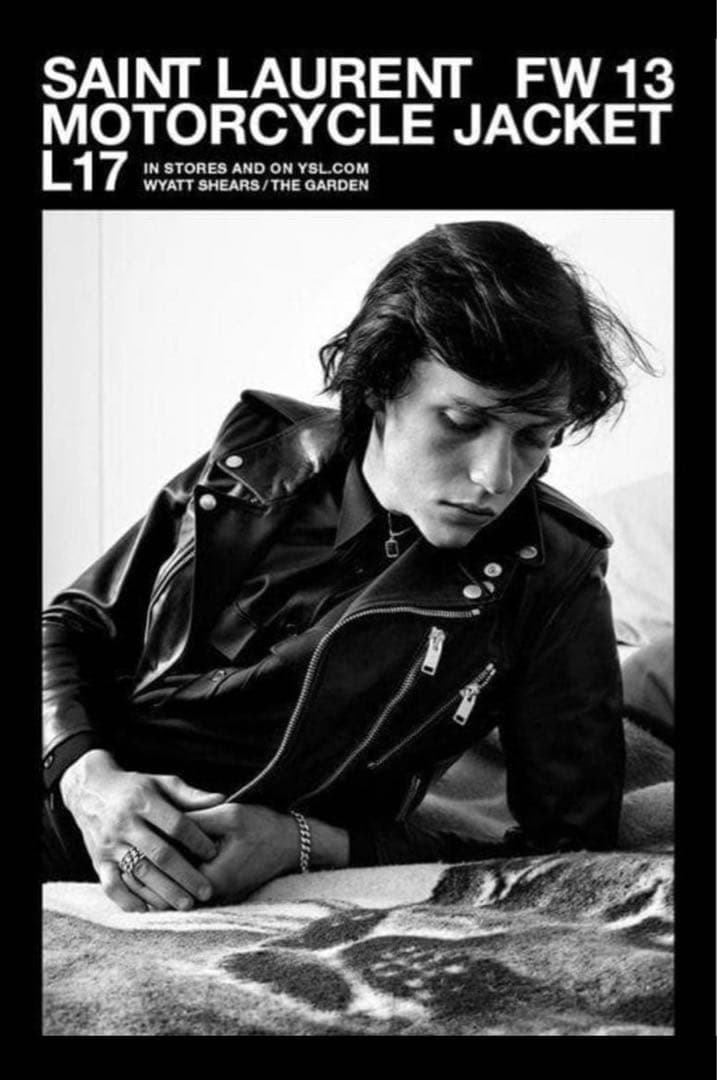 Saint Laurent 13AW L17 ライダース 44
