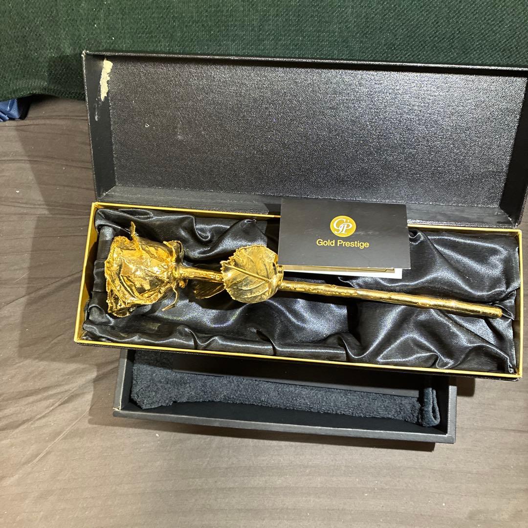Gold Prestige 金のバラ ギフトボックス　24k