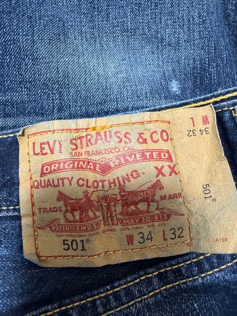 《美品》Levi's 501　W34 L32 08501 木村拓哉