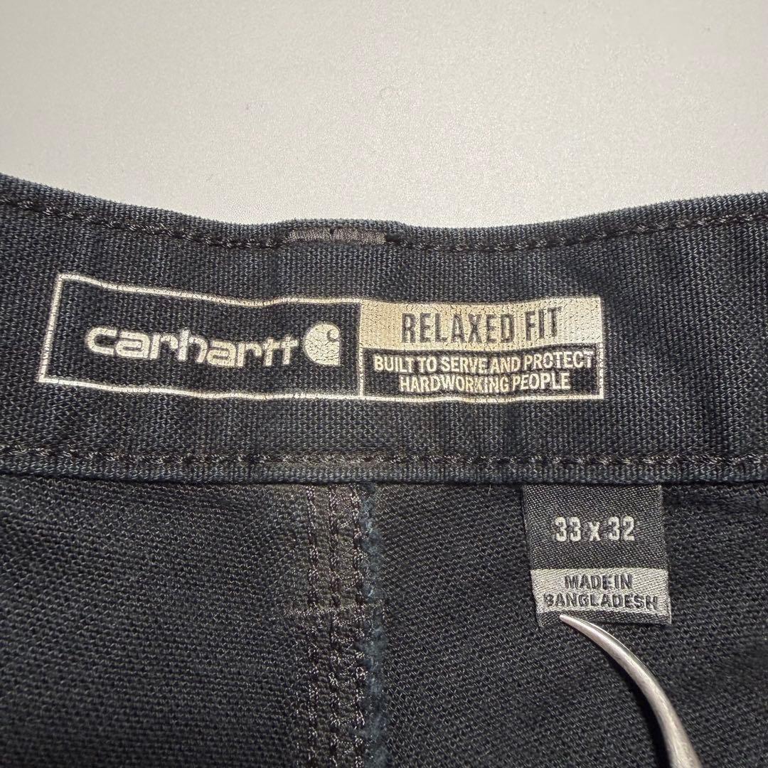 S*e様 カーハート ブラック ダブルニーダックペインターパンツ Carhart