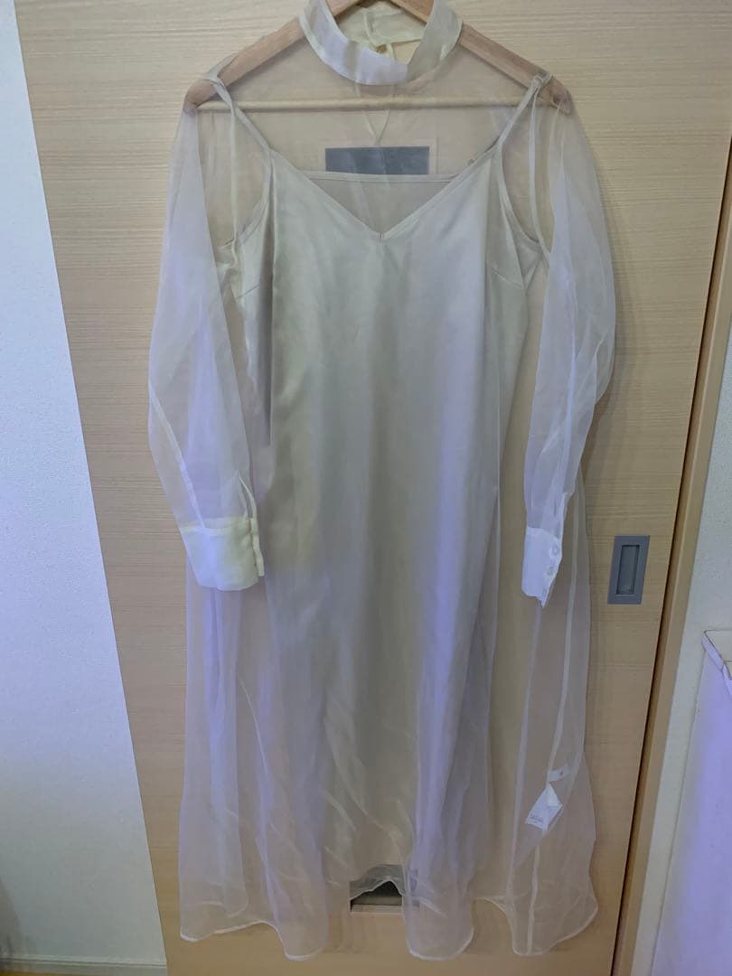訳ありAmeriVintage LONGVEST SET SHEER DRESS
