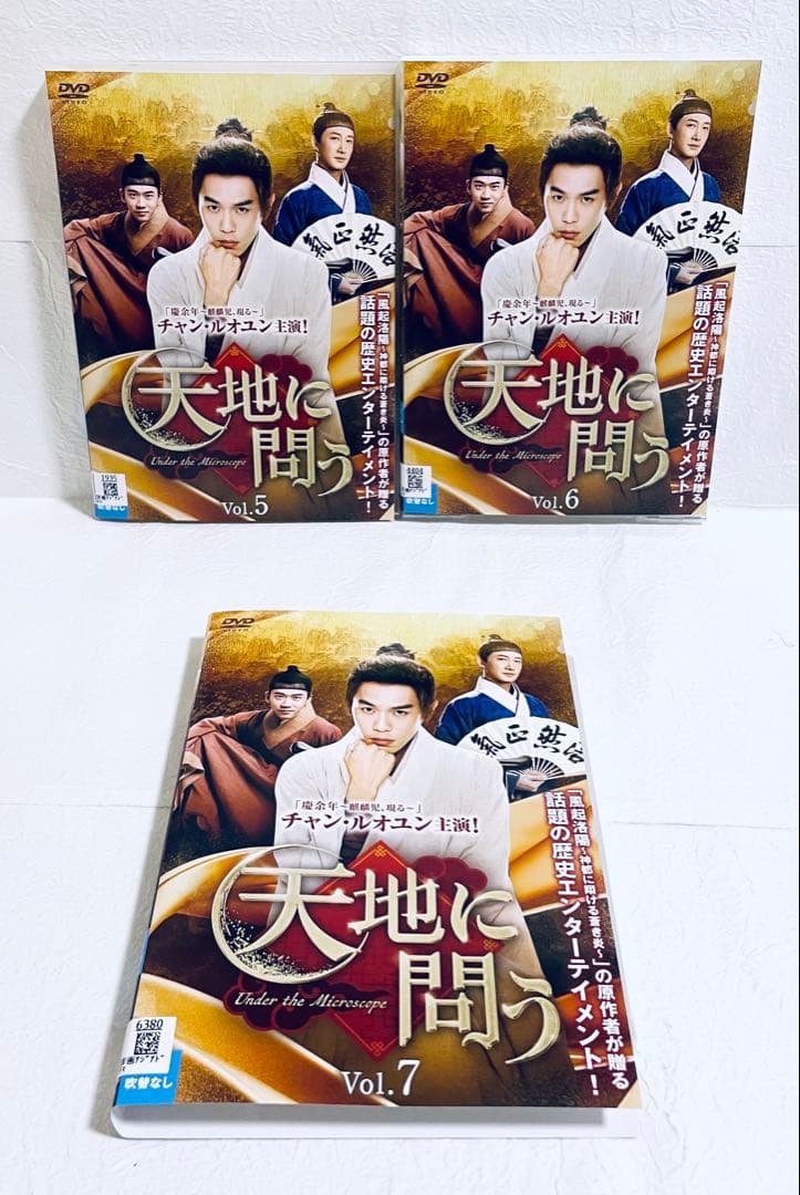 天地に問う　【全7巻】　レンタル版DVD 全巻セット　チャン・ルオユン