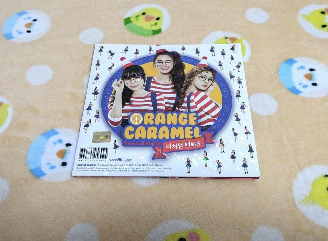 ORANGE CARAMEL 私のようにしてみて 韓国盤 CD ポストカード付
