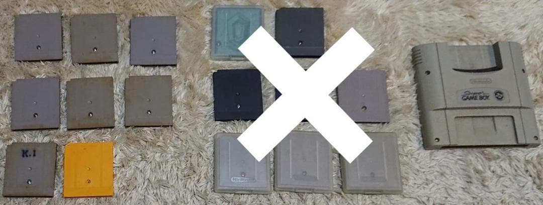 スーパーファミコン本体　ゲームボーイ　ソフト