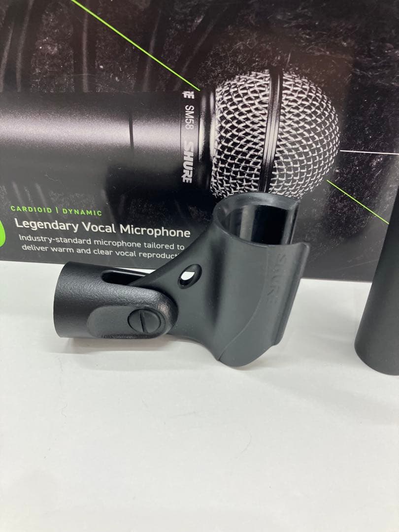 SHURE シュア SM58 ダイナミックマイク 未使用 箱付き 【A934】