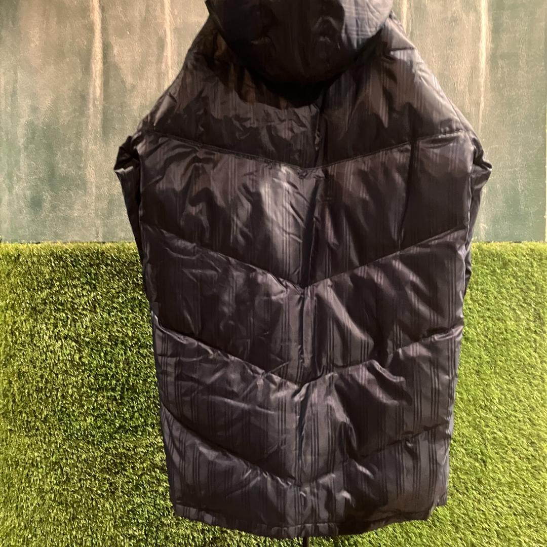 adidas　ベンチコート　HN942　ダウン80%　紺/青　サイズXO