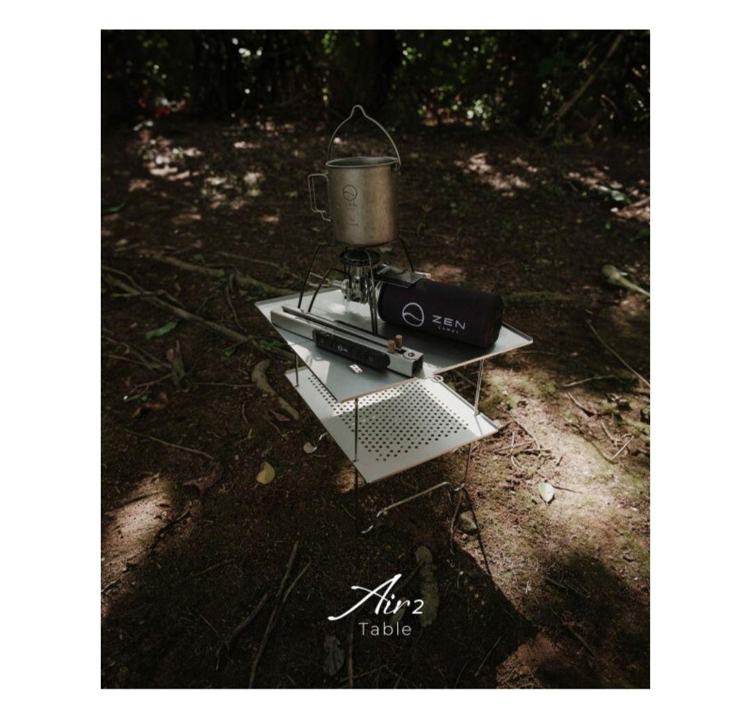【新品未使用 ZEN camps】テーブル&収納袋
